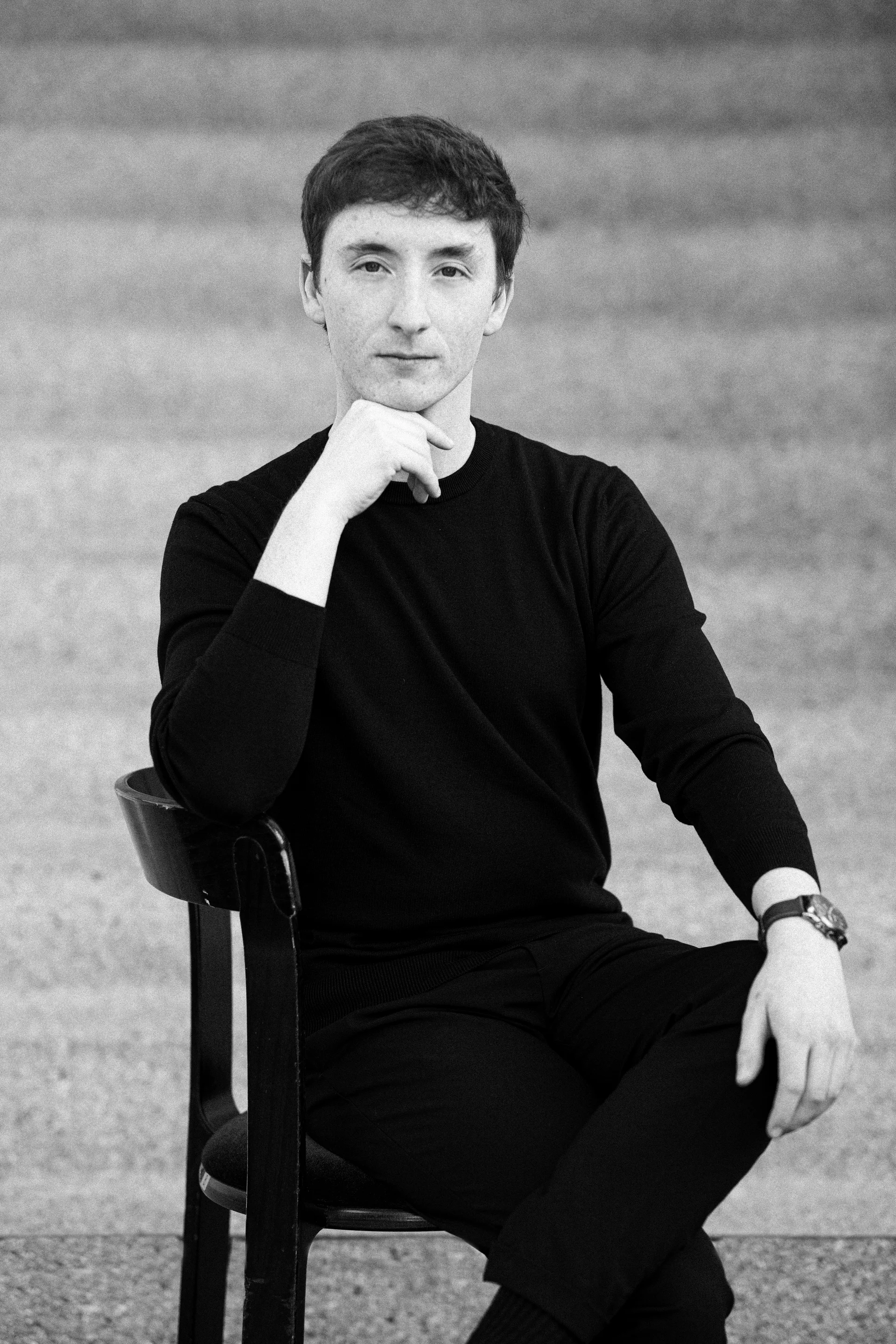 Gabriel Pernet conducting